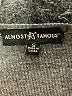 Almost Famous Gray 3/4 Sleeve Top Size S - photo 7