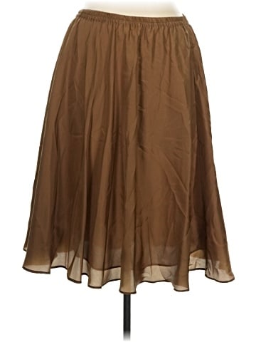 Vince. Silk Skirt (view 1)