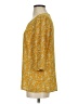 HD in Paris 100% Polyester Yellow 3/4 Sleeve Blouse Size 4 - photo 5