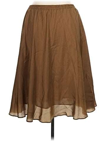 Vince. Silk Skirt (view 2)