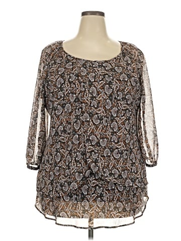 DressBarn 3/4 Sleeve Blouse (view 1)