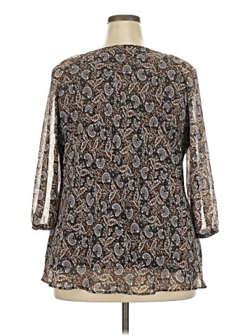 DressBarn 3/4 Sleeve Blouse (view 2)