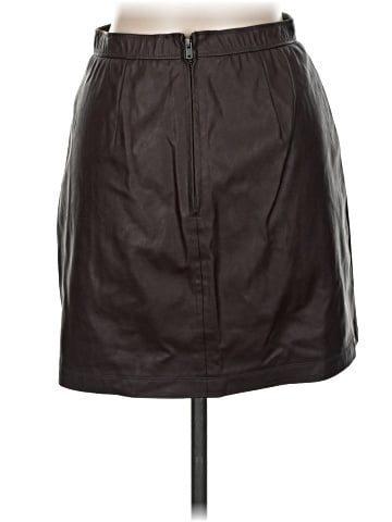 Abercrombie & Fitch Faux Leather Skirt (view 2)
