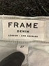 FRAME Denim Metallic Gray Jeans Size 27 waist - photo 7