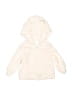 Carter's Ivory Zip Up Hoodie Size Newborn - photo 1