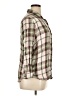 Faded Glory 100% Rayon Plaid Green 3/4 Sleeve Button-Down Shirt Size XL - photo 4