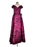 Xscape 100% Polyester Purple Cocktail Dress Size 10 - photo 1