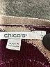 Chico's Paisley Purple Pullover Sweater Size M - photo 7