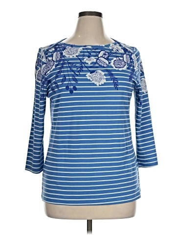 Style&Co 3/4 Sleeve T-Shirt (view 1)