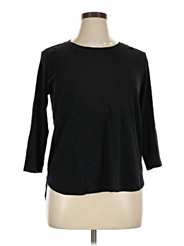 KIRKLAND Signature 3/4 Sleeve T-Shirt (view 1)