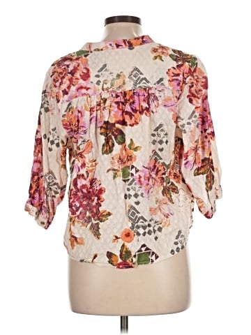 Pilcro 3/4 Sleeve Blouse (view 2)