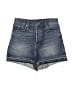 Express Blue Denim Shorts Size 8 - photo 1