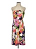 J.Crew Tropical Floral Multi Color White Cocktail Dress Size 4 - photo 1