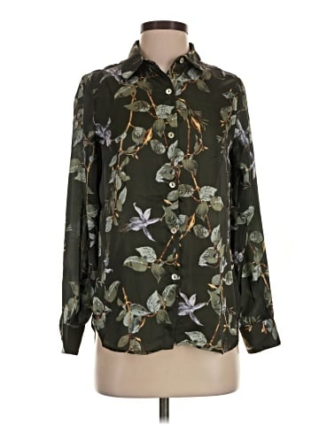 Elie Tahari Long Sleeve Blouse (view 1)