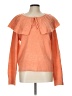 Calligraphie Orange Pullover Sweater Size L - photo 1