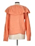 Calligraphie Orange Pullover Sweater Size L - photo 2