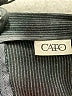 Cato Solid Black Formal Skirt Size 8 - photo 4