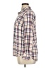 Merona Plaid Ivory Long Sleeve Button-Down Shirt Size XL - photo 5