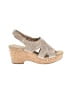 Clarks Tan Wedges Size 8 - photo 1
