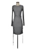 BTFBM Solid Gray Casual Dress Size S - photo 1