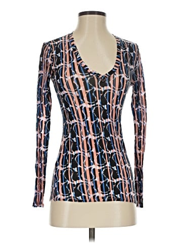 BCBGMAXAZRIA Long Sleeve Top (view 1)