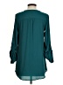 Krazy Kat 100% Polyester Teal 3/4 Sleeve Blouse Size S - photo 2