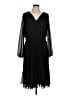 Ann Taylor 100% Polyester Black Cocktail Dress Size 12 - photo 1