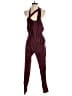 Pendleton 100% Silk Chevron-herringbone Burgundy Jumpsuit Size S - photo 1
