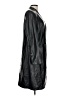 Halston 100% Polyurethane Black Trenchcoat Size 12 - photo 4
