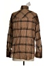 Zara 100% Modal Brown Long Sleeve Henley Size S - photo 2