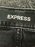 Express Black Denim Shorts Size 8 - photo 3