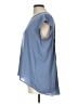 DR2 Blue Short Sleeve Top Size L - photo 5