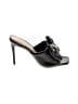 Saks Fifth Avenue Black Heels Size 7 1/2 - photo 1