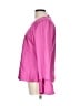 J.Crew 100% Polyester Pink Long Sleeve Blouse Size L - photo 5