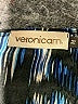 Veronica M. Print Blue Casual Dress Size M - photo 7