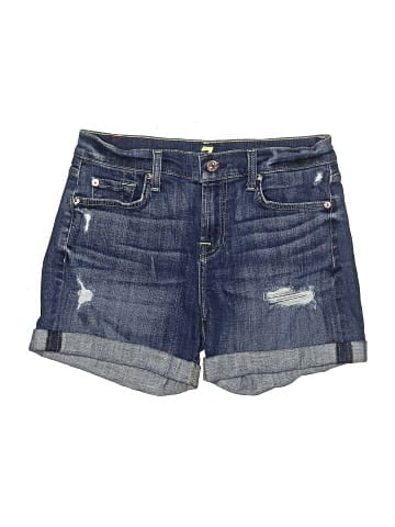 7 For All Mankind Denim Shorts (view 1)