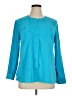 Laura Scott Teal 3/4 Sleeve Blouse Size XL - photo 1