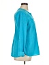 Laura Scott Teal 3/4 Sleeve Blouse Size XL - photo 4