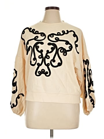 Zara W&B Collection Pullover Sweater (view 1)