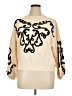 Zara W&B Collection Paisley Ivory Pullover Sweater Size XL - photo 1