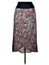 Apt. 9 Paisley Blue Casual Skirt Size XL - photo 1