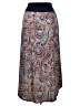 Apt. 9 Paisley Blue Casual Skirt Size XL - photo 2