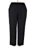 Briggs New York Solid Black Dress Pants Size 18 - photo 1
