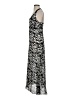 A.L.C. 100% Silk Animal Print Silver Cocktail Dress Size 4 - photo 5