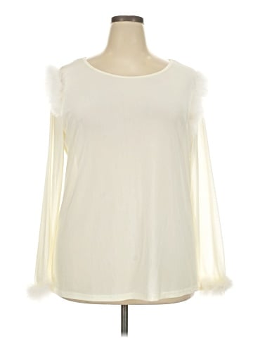 Ashley Stewart Long Sleeve Blouse (view 1)
