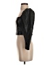 Alice + Olivia 100% Polyurethane Black 3/4 Sleeve Top Size 4 - photo 5