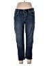 Nine West Solid Blue Jeans Size 12 - photo 1