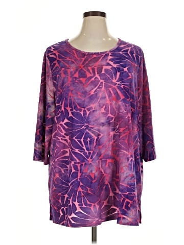 Catherines 3/4 Sleeve Blouse (view 1)