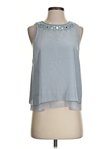 Rebecca Taylor Sleeveless Silk Top (view 1)