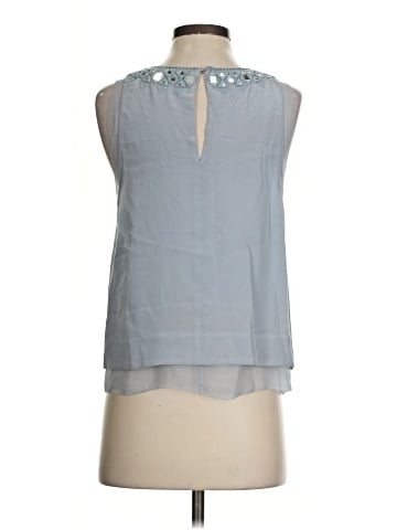 Rebecca Taylor Sleeveless Silk Top (view 2)